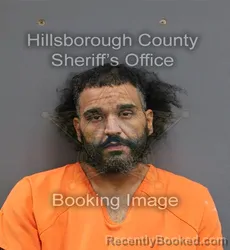 Mugshot of ANGEL MANUEL BONILLA AGOSTO booked in Hillsborough County, Florida on June 5, 2026