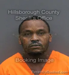 Mugshot of GREGORY GEOFFREY TARVER booked in Hillsborough County, Florida on June 5, 2026