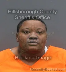 Mugshot of KEARRIA GARRETT booked in Hillsborough County, Florida on June 5, 2026