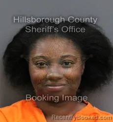 Mugshot of DEZIA ROSETTA BLACKMON booked in Hillsborough County, Florida on June 5, 2026