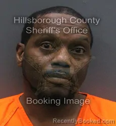 Mugshot of DORRELL M WEBB booked in Hillsborough County, Florida on June 6, 2026