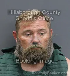 Mugshot of BRIAN JOSEPH FUCHS booked in Hillsborough County, Florida on June 6, 2026