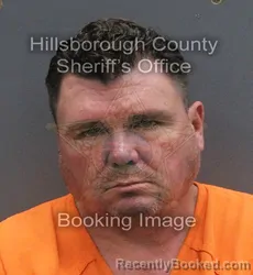 Mugshot of DARRELL JAMES BOZEMAN booked in Hillsborough County, Florida on June 6, 2026