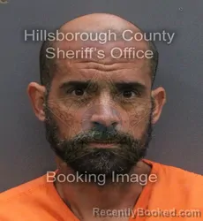 Mugshot of JOSE EDUADRO BERRIOS VAZQUEZ booked in Hillsborough County, Florida on June 6, 2026