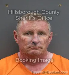 Mugshot of MICHAEL JOHNATHAN HOLLAND booked in Hillsborough County, Florida on June 6, 2026