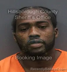 Mugshot of JACQUEZ DEZMOND HOLMES booked in Hillsborough County, Florida on June 6, 2026