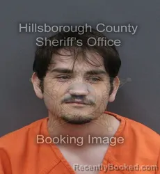 Mugshot of NICHOLAS AARON HUTSON booked in Hillsborough County, Florida on June 6, 2026