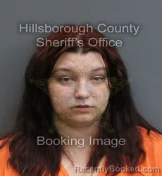 Mugshot of BAILEY JEAN SMITH booked in Hillsborough County, Florida on June 6, 2026