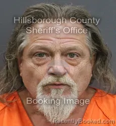 Mugshot of CARL BERNARD HELD booked in Hillsborough County, Florida on June 6, 2026