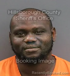 Mugshot of JAMARKUS RODNEY JOHNSON booked in Hillsborough County, Florida on June 6, 2026
