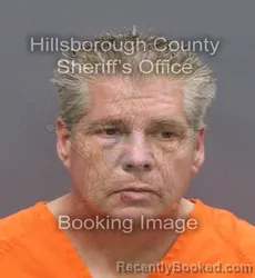 Mugshot of BRIAN KEITH SNYDER booked in Hillsborough County, Florida on June 7, 2026