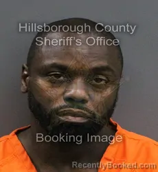 Mugshot of ADRIAN LORENZO THOMAS booked in Hillsborough County, Florida on June 7, 2026