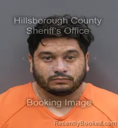 Mugshot of HAROL TORRES CRUZ booked in Hillsborough County, Florida on June 7, 2026