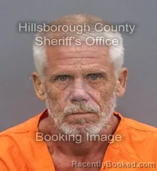 Mugshot of BRUCE WAYNE JR GUY booked in Hillsborough County, Florida on June 7, 2026