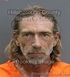 Mugshot of JOHN RAYMOND IV TARVER booked in Hillsborough County, Florida on June 7, 2026