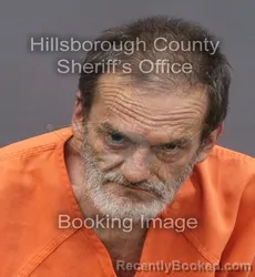 Mugshot of JAMES NELSON GLASS booked in Hillsborough County, Florida on June 7, 2026