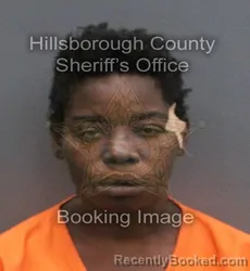 Mugshot of CYNTIA LAKAY BECKWITH booked in Hillsborough County, Florida on June 7, 2026