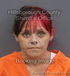 Mugshot of FELICIA ILLENE BOWLING booked in Hillsborough County, Florida on June 7, 2026