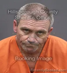 Mugshot of PHILLIP EVANS DUDLEY DAVIES booked in Hillsborough County, Florida on June 7, 2026