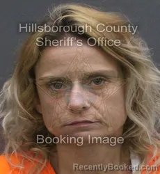 Mugshot of CASSANDRA J ACORD booked in Hillsborough County, Florida on June 7, 2026