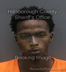 Mugshot of JAMARCUS ANTONIO THROPE booked in Hillsborough County, Florida on June 7, 2026