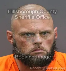 Mugshot of RICHARD JAMES JARRELL booked in Hillsborough County, Florida on June 8, 2026