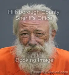 Mugshot of JEFFREY MARTIN HODGE booked in Hillsborough County, Florida on June 8, 2026