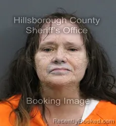 Mugshot of LAUREN TYLER WALTER booked in Hillsborough County, Florida on June 8, 2026