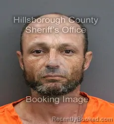 Mugshot of DARYL LEE COMOLLI booked in Hillsborough County, Florida on June 8, 2026