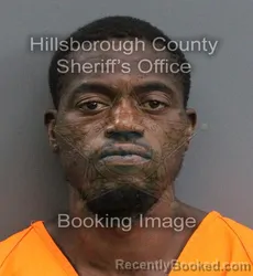 Mugshot of JOHN WESLEY III BROOKS booked in Hillsborough County, Florida on June 8, 2026