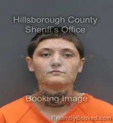 Mugshot of BRIONNA MADELINE EILEEN MACHO booked in Hillsborough County, Florida on June 8, 2026
