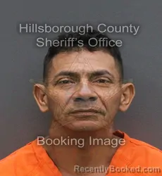 Mugshot of GERMAN CHANDIAZ RODRIGUEZ booked in Hillsborough County, Florida on June 9, 2026