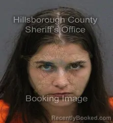 Mugshot of BRITTANY ANASTASIA MARIE CAUDELL booked in Hillsborough County, Florida on June 9, 2026
