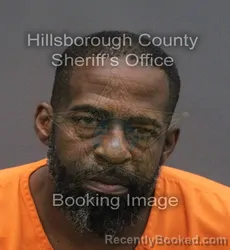 Mugshot of DWIGHT JACKSON booked in Hillsborough County, Florida on June 9, 2026