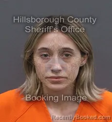 Mugshot of LAUREN ELIZABETH LEE booked in Hillsborough County, Florida on June 9, 2026