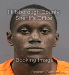 Mugshot of TAMARIO ANTWAUN JR CARD booked in Hillsborough County, Florida on June 9, 2026