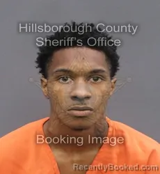 Mugshot of JOSIAH MARQUIS DUDLEY booked in Hillsborough County, Florida on June 9, 2026