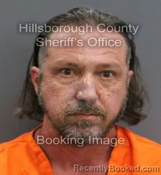Mugshot of RICHARD JASON WEINMAN booked in Hillsborough County, Florida on June 9, 2026
