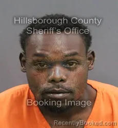 Mugshot of MARIO DAWNE JR SAMPSON booked in Hillsborough County, Florida on June 10, 2026
