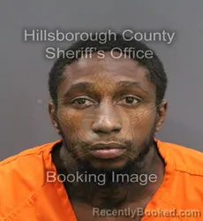 Mugshot of JOEVON DONSHA HAMPTON booked in Hillsborough County, Florida on June 10, 2026