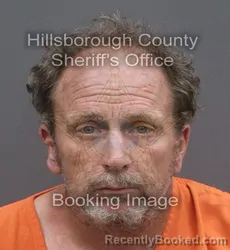 Mugshot of WILLIAM JAMES SMITH booked in Hillsborough County, Florida on June 10, 2026