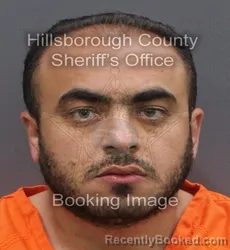 Mugshot of MOHAMED ATEF SOROUR booked in Hillsborough County, Florida on June 10, 2026