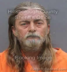 Mugshot of PHILLIP KEITH LANE booked in Hillsborough County, Florida on June 10, 2026
