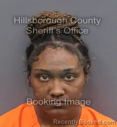 Mugshot of NATALIA ABRIEL GARRIGA booked in Hillsborough County, Florida on June 10, 2026