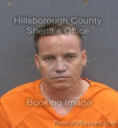 Mugshot of RYAN ERIC SMITH booked in Hillsborough County, Florida on June 10, 2026