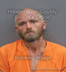 Mugshot of JUSTIN ANDREW CARROLL booked in Hillsborough County, Florida on June 10, 2026