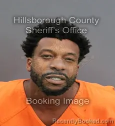 Mugshot of VICTOR UZZIEL BATTLE booked in Hillsborough County, Florida on June 10, 2026
