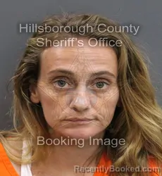Mugshot of ANDREA BETHANY TOLBERT booked in Hillsborough County, Florida on June 10, 2026