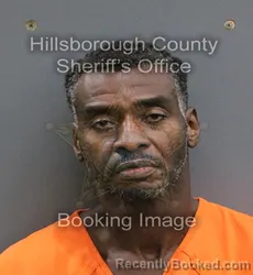 Mugshot of KEVY LASHAUN DAVIS booked in Hillsborough County, Florida on June 10, 2026