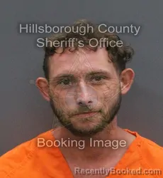 Mugshot of CHAD EASDALE FRANZ booked in Hillsborough County, Florida on June 10, 2026